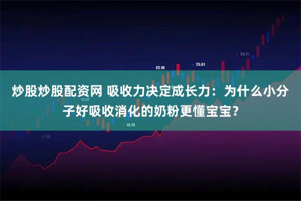 炒股炒股配资网 吸收力决定成长力：为什么小分子好吸收消化的奶粉更懂宝宝？